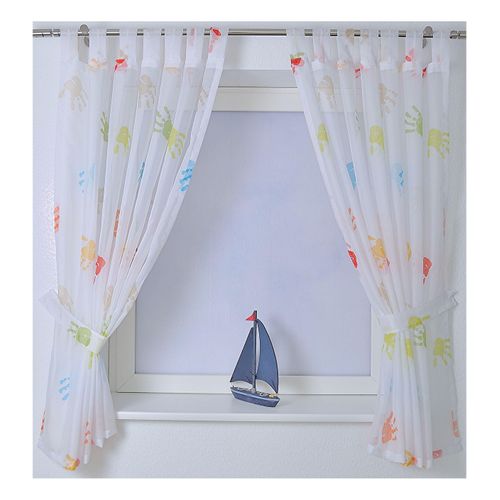4016478032630 - Gardine KUTTI Hände Gardinen Gr 145 cm Schlaufen 140 cm bunt Landhaus Gardinen Gardine mit einem Raffhalter Kindergardine bedruckt 4016478032630 - Gardine KUTTI Hände Gardinen Gr 145 cm Schlaufen 140 cm bunt Landhaus Gardinen Gardine mit einem Raffhalter Kindergardine bedruckt