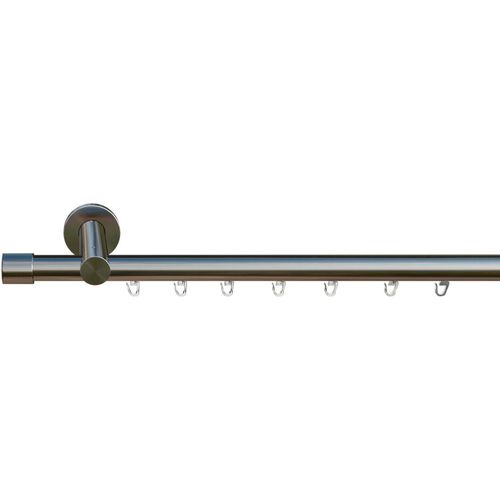 4042627724958 - Gardinenstange MY HOME TANBUL Gr 1 silber (edelstahlfarben silberfarben) L120cm Ø20mm Eisen Gardinenstangen Innenlauf Komplett-Set inkl Gleitern und Montagematerial 4042627724958 - Gardinenstange MY HOME TANBUL Gr 1 silber (edelstahlfarben silberfarben) L120cm Ø20mm Eisen Gardinenstangen Innenlauf Komplett-Set inkl Gleitern und Montagematerial
