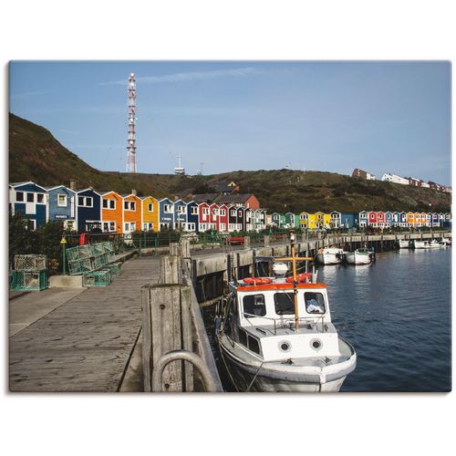 4055327178310 - Wandbild ARTLAND Der Hafen von Helgoland Bilder Gr B H 40 cm x 30 cm Leinwandbild Boote & Schiffe 1 St blau Bild Kunstdruck Poster Bilder als Leinwandbild Wandaufkleber oder in versch Größen 4055327178310 - Wandbild ARTLAND Der Hafen von Helgoland Bilder Gr B H 40 cm x 30 cm Leinwandbild Boote & Schiffe 1 St blau Bild Kunstdruck Poster Bilder als Leinwandbild Wandaufkleber oder in versch Größen