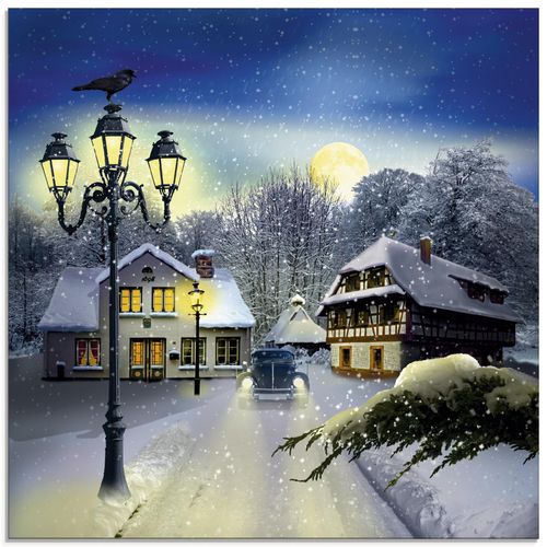 4055327305648 - Glasbild ARTLAND Winterzeit Bilder Gr B H 20 cm x 20 cm Glasbild Vier Jahreszeiten quadratisch 1 St blau Bild Glasbild Glasbilder Bilder in verschiedenen Größen 4055327305648 - Glasbild ARTLAND Winterzeit Bilder Gr B H 20 cm x 20 cm Glasbild Vier Jahreszeiten quadratisch 1 St blau Bild Glasbild Glasbilder Bilder in verschiedenen Größen