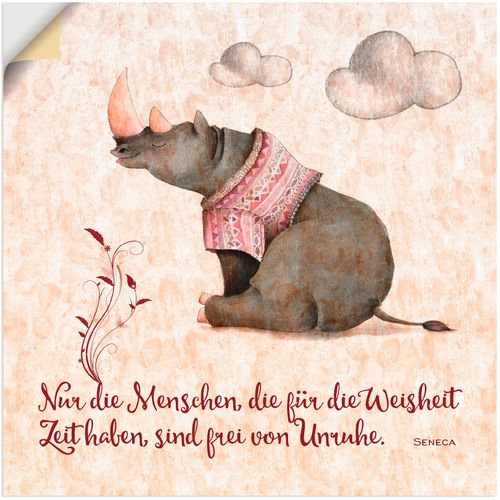 4057738504474 - Wandbild ARTLAND Lebensweisheit Zeit Bilder Gr B H 40 cm x 40 cm Wandaufkleber - Vinyl Tiere 1 St beige (naturfarben) Bild Kunstdruck Kunstdrucke Bilder als Alubild Leinwandbild Wandaufkleber oder Poster in versch Größen 4057738504474 - Wandbild ARTLAND Lebensweisheit Zeit Bilder Gr B H 40 cm x 40 cm Wandaufkleber - Vinyl Tiere 1 St beige (naturfarben) Bild Kunstdruck Kunstdrucke Bilder als Alubild Leinwandbild Wandaufkleber oder Poster in versch Größen