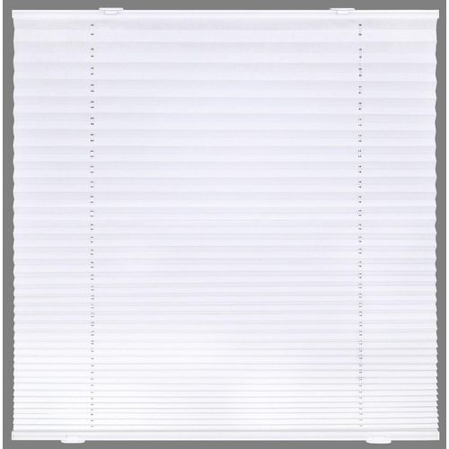 4015161087292 - Plissee Vega Plissees Gr 120 cm zweiseitig verschiebbar 90 cm weiß (weiß weiß) Kinder Kinderzimmer-Plissees Plissee Haftfix ohne Schrauben mit Saugnapf