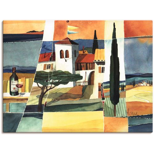 4055327815031 - Wandbild ARTLAND Italien Bilder Gr B H 120 cm x 90 cm Leinwandbild Europa 1 St bunt Bild Kunstdruck Kunstdrucke Bilder als Leinwandbild Wandaufkleber oder Poster in versch Größen