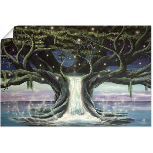 4062144617182 - Wandbild ARTLAND Der Baum der Seelen Bilder Gr B H 90 cm x 60 cm Poster Landschaften Querformat 1 St blau Kunstdrucke als Alubild Leinwandbild Wandaufkleber oder Poster in versch Größen 4062144617182 - Wandbild ARTLAND Der Baum der Seelen Bilder Gr B H 90 cm x 60 cm Poster Landschaften Querformat 1 St blau Kunstdrucke als Alubild Leinwandbild Wandaufkleber oder Poster in versch Größen