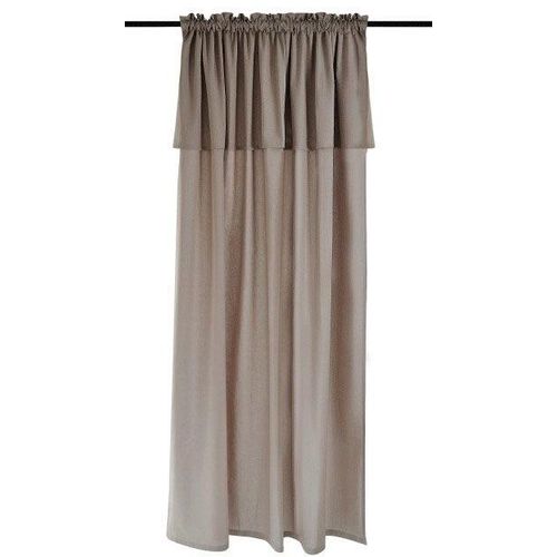4016478154547 - Vorhang KUTTI Lene Gardinen Gr 145 cm Stangendurchzug 140 cm beige (natur) Landhaus Gardinen