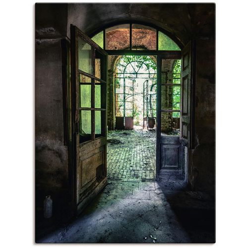 4062144831113 - Wandbild ARTLAND Lost Place - alte Tür Fenster Bilder Gr B H 45 cm x 60 cm Leinwandbild Fenster & Türen Hochformat 1 St bunt Kunstdrucke als Alubild Leinwandbild Wandaufkleber oder Poster in versch Größen 4062144831113 - Wandbild ARTLAND Lost Place - alte Tür Fenster Bilder Gr B H 45 cm x 60 cm Leinwandbild Fenster & Türen Hochformat 1 St bunt Kunstdrucke als Alubild Leinwandbild Wandaufkleber oder Poster in versch Größen