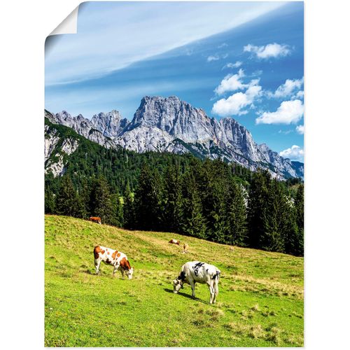 4062144670750 - Wandbild ARTLAND Blick auf die Litzlalm mit Kühen Bilder Gr B H 45 cm x 60 cm Poster Berge & Alpenbilder Hochformat 1 St grün Kunstdrucke als Alubild Leinwandbild Wandaufkleber oder Poster in versch Größen 4062144670750 - Wandbild ARTLAND Blick auf die Litzlalm mit Kühen Bilder Gr B H 45 cm x 60 cm Poster Berge & Alpenbilder Hochformat 1 St grün Kunstdrucke als Alubild Leinwandbild Wandaufkleber oder Poster in versch Größen