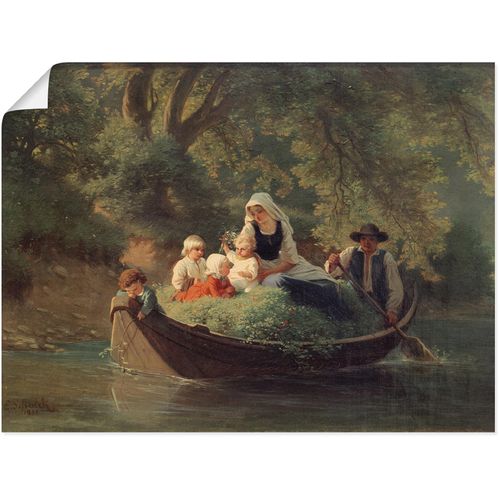 4062144695548 - Wandbild ARTLAND Bauernfamilie in einem Boot Bilder Gr B H 60 cm x 40 cm Poster Gruppen & Familien Querformat 1 St grün Kunstdrucke als Alubild Leinwandbild Wandaufkleber oder Poster in versch Größen 4062144695548 - Wandbild ARTLAND Bauernfamilie in einem Boot Bilder Gr B H 60 cm x 40 cm Poster Gruppen & Familien Querformat 1 St grün Kunstdrucke als Alubild Leinwandbild Wandaufkleber oder Poster in versch Größen