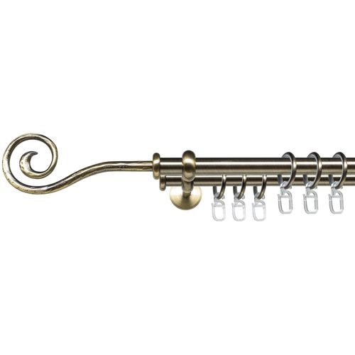 4016318402920 - Gardinenstange Esp Spirale Gardinenstangen Gr L 200 cm Ø 16 mm 2 läufig schwarz (schwarz messingfarben) 2-läufig im Fixmaß Ø 16 mm 4016318402920 - Gardinenstange Esp Spirale Gardinenstangen Gr L 200 cm Ø 16 mm 2 läufig schwarz (schwarz messingfarben) 2-läufig im Fixmaß Ø 16 mm