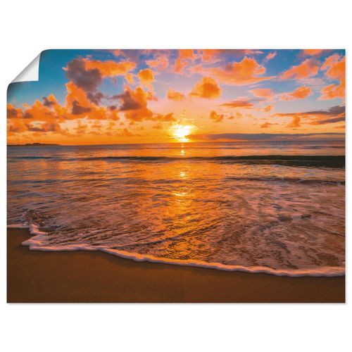 4057738664758 - Wandbild ARTLAND Sonnenuntergang am Strand Bilder Gr B H 80 cm x 60 cm Poster Sonnenaufgang & -untergang Querformat 1 St orange Bild Leinwandbild Kunstdrucke Bilder als Leinwandbild Wandaufkleber oder Poster in versch Größen 4057738664758 - Wandbild ARTLAND Sonnenuntergang am Strand Bilder Gr B H 80 cm x 60 cm Poster Sonnenaufgang & -untergang Querformat 1 St orange Bild Leinwandbild Kunstdrucke Bilder als Leinwandbild Wandaufkleber oder Poster in versch Größen