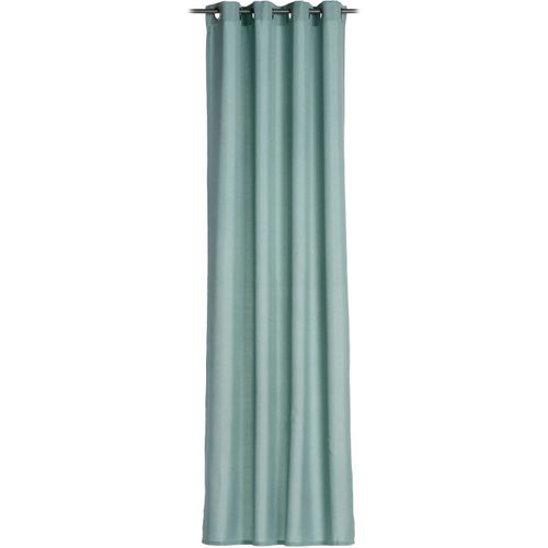 4021626067426 - Vorhang GÖZZE Linus Ösenschal Gardinen Gr 245 cm Ösen 140 cm blau (aquablau) Ösen Gardine HxB 245x140 Uni Panamagewebe 4021626067426 - Vorhang GÖZZE Linus Ösenschal Gardinen Gr 245 cm Ösen 140 cm blau (aquablau) Ösen Gardine HxB 245x140 Uni Panamagewebe