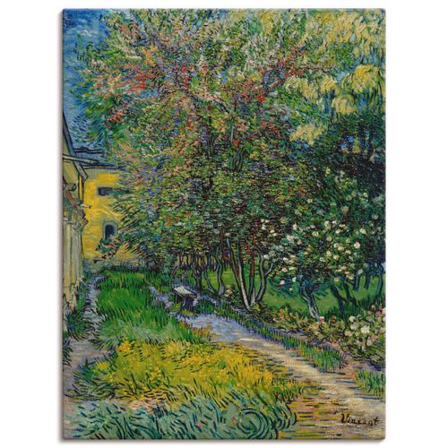 4057738017868 - Wandbild ARTLAND Der Garten vom St Paul Krankenhaus Bilder Gr B H 45 cm x 60 cm Leinwandbild Garten Hochformat 1 St grün Bild Poster Bilder als Leinwandbild Wandaufkleber oder in versch Größen 4057738017868 - Wandbild ARTLAND Der Garten vom St Paul Krankenhaus Bilder Gr B H 45 cm x 60 cm Leinwandbild Garten Hochformat 1 St grün Bild Poster Bilder als Leinwandbild Wandaufkleber oder in versch Größen