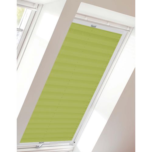 4001442772056 - Dachfensterplissee Young Style Crush Plissees Gr 1417 cm zweiseitig verschiebbar 973 cm grün (limette weiß) Dachfensterplissees mit Führungsschienen 4001442772056 - Dachfensterplissee Young Style Crush Plissees Gr 1417 cm zweiseitig verschiebbar 973 cm grün (limette weiß) Dachfensterplissees mit Führungsschienen