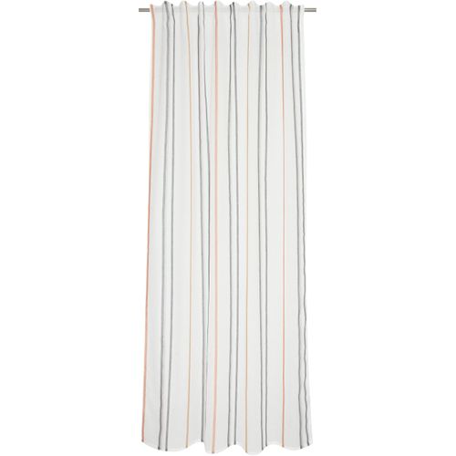 4005414473002 - Vorhang ESPRIT Tommy Gr 1 blau (sand natur blau) B130cm H250cm Jacquard Polyester Gardinen mit zeitlosem Längsstreifen