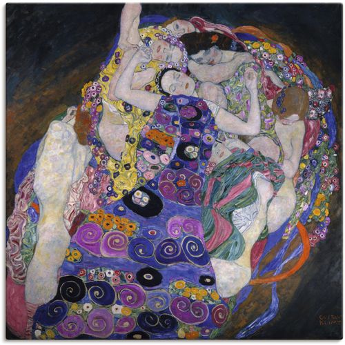 4055327094412 - Wandbild ARTLAND Die Jungfrau 1913 Bilder Gr B H 50 cm x 50 cm Leinwandbild Gruppen & Familien 1 St bunt Bild Leinwandbild Kunstdrucke Bilder als Alubild Leinwandbild Wandaufkleber oder Poster in versch Größen