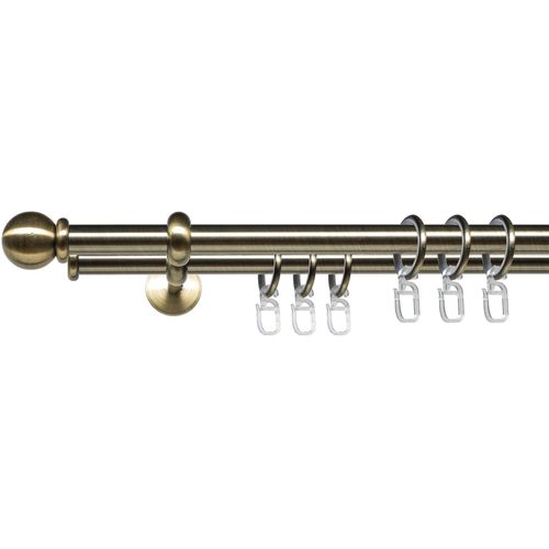 4016318402845 - Gardinenstange Esp Kugel Gardinenstangen Gr L 200 cm Ø 16 mm 2 läufig schwarz (schwarz messingfarben) 2-läufig im Fixmaß Ø 16 mm 4016318402845 - Gardinenstange Esp Kugel Gardinenstangen Gr L 200 cm Ø 16 mm 2 läufig schwarz (schwarz messingfarben) 2-läufig im Fixmaß Ø 16 mm
