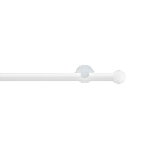 9002777356695 - Gardinenstange GARESA WHITE Gardinenstangen Gr L 220 cm Ø 20 mm 1 St 1 läufig weiß Gardinenstangen nach Maß Vorhanggarnitur Innenlauf verlängerbar Endknopf Kugel 9002777356695 - Gardinenstange GARESA WHITE Gardinenstangen Gr L 220 cm Ø 20 mm 1 St 1 läufig weiß Gardinenstangen nach Maß Vorhanggarnitur Innenlauf verlängerbar Endknopf Kugel