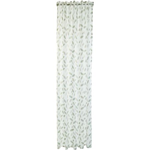 4043343508310 - Gardine Keela Gardinen Gr 245 cm verdeckte Schlaufen 140 cm grün (grün grau) Landhaus Gardinen Blätter floral Blumen Wohnzimmer Schlafzimmer transparent 4043343508310 - Gardine Keela Gardinen Gr 245 cm verdeckte Schlaufen 140 cm grün (grün grau) Landhaus Gardinen Blätter floral Blumen Wohnzimmer Schlafzimmer transparent