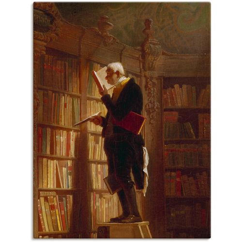 4055327663298 - Wandbild ARTLAND Der Bücherwurm (Detail) Um 1850 Bilder Gr B H 30 cm x 40 cm Leinwandbild Mann 1 St braun Bild Leinwandbild Kunstdrucke Bilder als Leinwandbild Wandaufkleber oder Poster in versch Größen 4055327663298 - Wandbild ARTLAND Der Bücherwurm (Detail) Um 1850 Bilder Gr B H 30 cm x 40 cm Leinwandbild Mann 1 St braun Bild Leinwandbild Kunstdrucke Bilder als Leinwandbild Wandaufkleber oder Poster in versch Größen