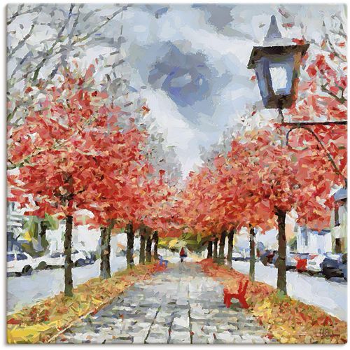 4062144711750 - Wandbild ARTLAND Rote Bank Bilder Gr B H 40 cm x 40 cm Leinwandbild Wiesen & Baumbilder quadratisch 1 St rot Kunstdrucke als Alubild Leinwandbild Wandaufkleber oder Poster in versch Größen 4062144711750 - Wandbild ARTLAND Rote Bank Bilder Gr B H 40 cm x 40 cm Leinwandbild Wiesen & Baumbilder quadratisch 1 St rot Kunstdrucke als Alubild Leinwandbild Wandaufkleber oder Poster in versch Größen