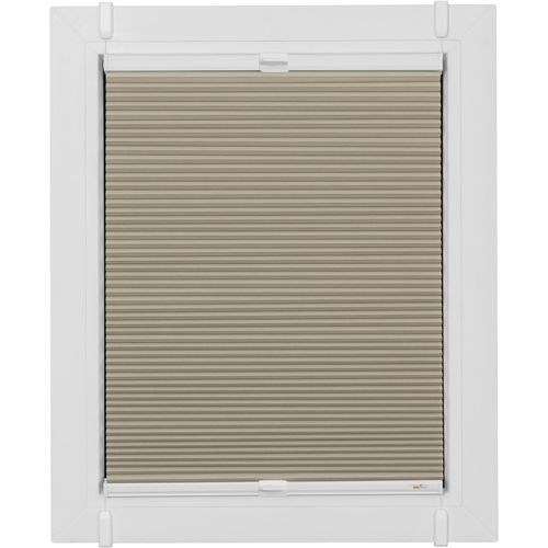 4001442922291 - Wabenplissee One Size Style Honeycomb VD Plissees Gr 160 cm zweiseitig verschiebbar 85 cm beige (sand weiß weiß) Plissees ohne Bohren Zubehörfarbe zum Klemmen 4001442922291 - Wabenplissee One Size Style Honeycomb VD Plissees Gr 160 cm zweiseitig verschiebbar 85 cm beige (sand weiß weiß) Plissees ohne Bohren Zubehörfarbe zum Klemmen