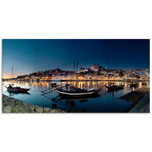4059745868570 - Glasbild ARTLAND Porto - Nachtpanorama Bilder Gr B H 100 cm x 50 cm Glasbild Europa Querformat 1 St blau Bild Glasbild Glasbilder Bilder in verschiedenen Größen 4059745868570 - Glasbild ARTLAND Porto - Nachtpanorama Bilder Gr B H 100 cm x 50 cm Glasbild Europa Querformat 1 St blau Bild Glasbild Glasbilder Bilder in verschiedenen Größen