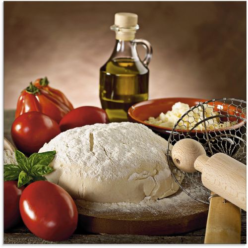 4058661615091 - Glasbild ARTLAND Teig für Pizza Bilder Gr B H 30 cm x 30 cm Lebensmittel 1 St beige (naturfarben) Glasbilder Bilder in verschiedenen Größen 4058661615091 - Glasbild ARTLAND Teig für Pizza Bilder Gr B H 30 cm x 30 cm Lebensmittel 1 St beige (naturfarben) Glasbilder Bilder in verschiedenen Größen