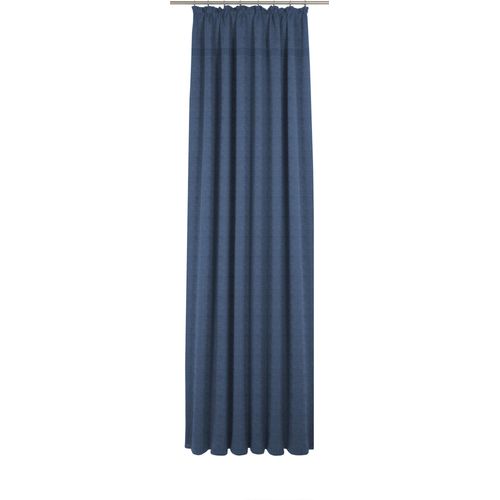 4004567487164 - Vorhang WIRTH Wiessee blau Gardinen 275cm Kräuselband 150cm Baumwolle Leinen Modal nach Maß B150cm H275cm 4004567487164 - Vorhang WIRTH Wiessee blau Gardinen 275cm Kräuselband 150cm Baumwolle Leinen Modal nach Maß B150cm H275cm