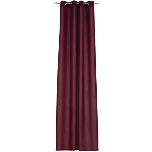 4021626362637 - Vorhang GÖZZE Linus Ösenschal Gardinen Gr 245 cm Ösen 140 cm rot (bordeaux) Ösen Gardine HxB 245x140 Uni Panamagewebe 4021626362637 - Vorhang GÖZZE Linus Ösenschal Gardinen Gr 245 cm Ösen 140 cm rot (bordeaux) Ösen Gardine HxB 245x140 Uni Panamagewebe