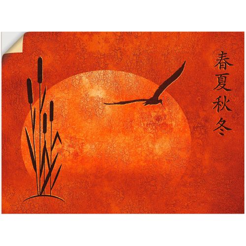 4062144317341 - Wandbild ARTLAND Asiatische Jahreszeiten Bilder Gr B H 120 cm x 90 cm Wandaufkleber - Vinyl Zen 1 St rot Bild Kunstdruck Poster Bilder als Leinwandbild Wandaufkleber oder in versch Größen 4062144317341 - Wandbild ARTLAND Asiatische Jahreszeiten Bilder Gr B H 120 cm x 90 cm Wandaufkleber - Vinyl Zen 1 St rot Bild Kunstdruck Poster Bilder als Leinwandbild Wandaufkleber oder in versch Größen