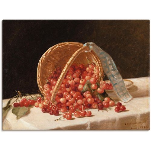 4055327111331 - Wandbild ARTLAND Ein Korb mit Kirschen 1853 Bilder Gr B H 40 cm x 30 cm Leinwandbild Arrangements 1 St rot Bild Poster Bilder als Leinwandbild Wandaufkleber oder in versch Größen 4055327111331 - Wandbild ARTLAND Ein Korb mit Kirschen 1853 Bilder Gr B H 40 cm x 30 cm Leinwandbild Arrangements 1 St rot Bild Poster Bilder als Leinwandbild Wandaufkleber oder in versch Größen