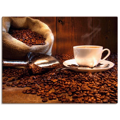 4055327780902 - Wandbild ARTLAND Kaffeetasse und Leinensack auf Tisch Bilder Gr B H 60 cm x 45 cm Leinwandbild Getränke Querformat 1 St braun Bild Poster Bilder als Leinwandbild Wandaufkleber oder in versch Größen 4055327780902 - Wandbild ARTLAND Kaffeetasse und Leinensack auf Tisch Bilder Gr B H 60 cm x 45 cm Leinwandbild Getränke Querformat 1 St braun Bild Poster Bilder als Leinwandbild Wandaufkleber oder in versch Größen