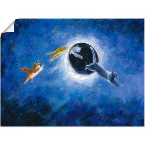 4055327386319 - Wandbild ARTLAND In der Nacht sind alle Katzen grau Bilder Gr B H 40 cm x 30 cm Poster Haustiere 1 St blau Bild Kunstdruck Kunstdrucke Bilder als Leinwandbild Wandaufkleber oder Poster in versch Größen 4055327386319 - Wandbild ARTLAND In der Nacht sind alle Katzen grau Bilder Gr B H 40 cm x 30 cm Poster Haustiere 1 St blau Bild Kunstdruck Kunstdrucke Bilder als Leinwandbild Wandaufkleber oder Poster in versch Größen
