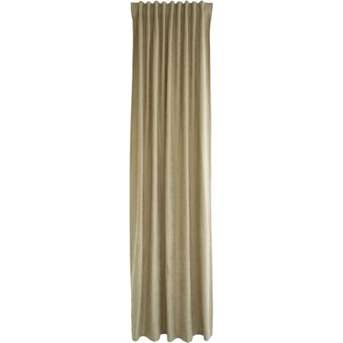 4043343673513 - Vorhang Brando Gardinen Gr 245 cm verdeckte Schlaufen 140 cm beige Verdeckte Schlaufen Vorhang Brando