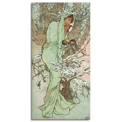 4055327997973 - Wandbild ARTLAND Hiver (Winter) 1896 Bilder Gr B H 30 cm x 60 cm Leinwandbild Frau Hochformat 1 St grün Bild Poster Bilder als Leinwandbild Wandaufkleber oder in versch Größen 4055327997973 - Wandbild ARTLAND Hiver (Winter) 1896 Bilder Gr B H 30 cm x 60 cm Leinwandbild Frau Hochformat 1 St grün Bild Poster Bilder als Leinwandbild Wandaufkleber oder in versch Größen