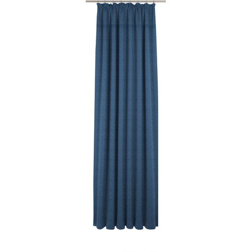 4004567487126 - Vorhang WIRTH Wiessee blau Gardinen 235cm Kräuselband 150cm Baumwolle Leinen Modal nach Maß B150cm H235cm 4004567487126 - Vorhang WIRTH Wiessee blau Gardinen 235cm Kräuselband 150cm Baumwolle Leinen Modal nach Maß B150cm H235cm