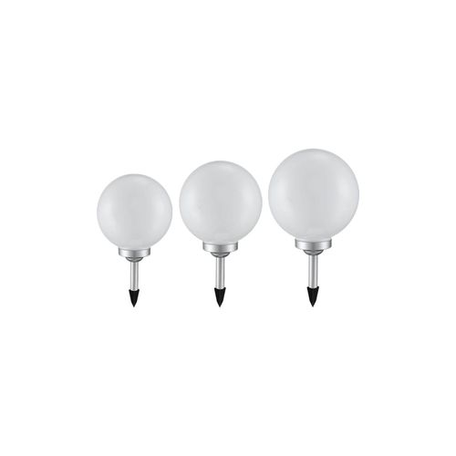 4036812108005 - Expo Börse - Außenlampe Solarlampe Solarleuchte Gartenlampe Stecklampe Wegelampe Akku IP44 Erdspieß weiß silber 4x led warmweiß DxH 15x425cm 4036812108005 - Expo Börse - Außenlampe Solarlampe Solarleuchte Gartenlampe Stecklampe Wegelampe Akku IP44 Erdspieß weiß silber 4x led warmweiß DxH 15x425cm