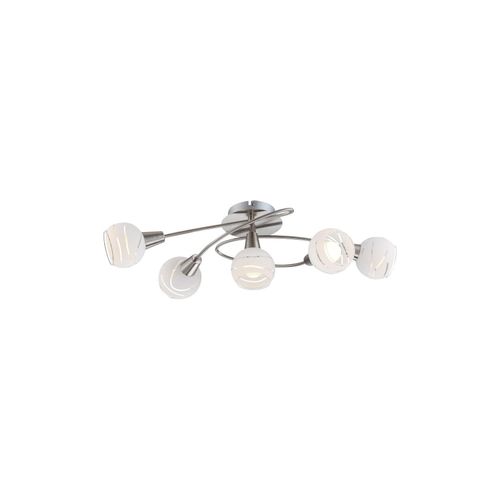 9007371294343 - Lighting - DECKENLEUCHTE METALL NICKEL MATT 5XE14 - Deckenleuchte Metall Nickel matt 5x E14 9007371294343 - Lighting - DECKENLEUCHTE METALL NICKEL MATT 5XE14 - Deckenleuchte Metall Nickel matt 5x E14