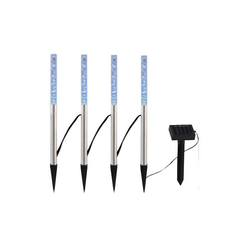 9007371544974 - 4er Set LED Solarleuchten für den Außenbereich mit Farbwechsler 9007371544974 - 4er Set LED Solarleuchten für den Außenbereich mit Farbwechsler