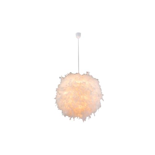 9007371341450 - - Design Hänge Leuchte Wohn Ess Zimmer Feder Kugel Lampe weiß Decken Pendel Beleuchtung 15058 9007371341450 - - Design Hänge Leuchte Wohn Ess Zimmer Feder Kugel Lampe weiß Decken Pendel Beleuchtung 15058