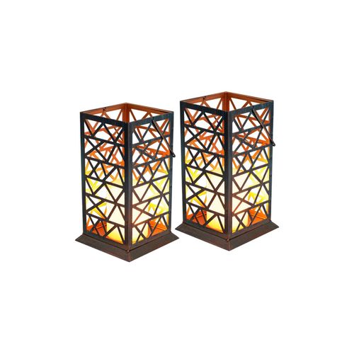 4059157119956 - Etc-shop - 2er Set led Solar Steh Hänge Leuchten Balkon Feuereffekt Außen Lampen Laterne 4059157119956 - Etc-shop - 2er Set led Solar Steh Hänge Leuchten Balkon Feuereffekt Außen Lampen Laterne
