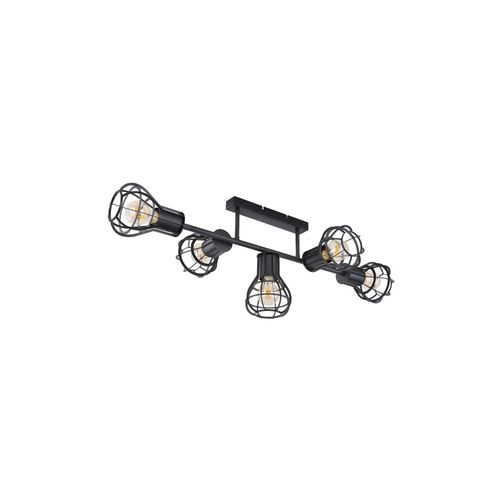 9007371536443 - Deckenlampe Metallgeflecht Holz verstellbar H 26 cm 9007371536443 - Deckenlampe Metallgeflecht Holz verstellbar H 26 cm