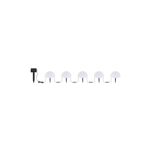 9007371545049 - 5er Set RGB LED Solarleuchten Kugel Farbwechsel L 475 cm 9007371545049 - 5er Set RGB LED Solarleuchten Kugel Farbwechsel L 475 cm