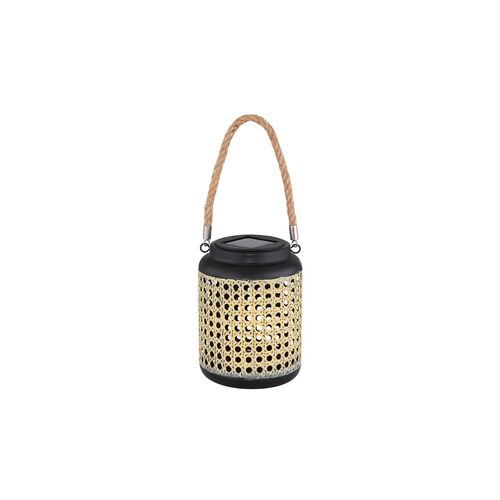9007371418268 - - led Solarlaterne Metall Rattanoptik hängend oder stehend Höhe 30cm 9007371418268 - - led Solarlaterne Metall Rattanoptik hängend oder stehend Höhe 30cm