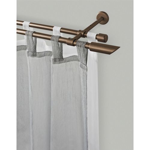 9002777320689 - Gardinenstange GARESA ZYLI Gardinenstangen Gr L 440 cm Ø 16 mm 2 läufig braun (bronzefarben) Kinder Gardinenstangen für Vorhanggarnitur verlängerbar Knopf abgeschrägt ohne Ringe 9002777320689 - Gardinenstange GARESA ZYLI Gardinenstangen Gr L 440 cm Ø 16 mm 2 läufig braun (bronzefarben) Kinder Gardinenstangen für Vorhanggarnitur verlängerbar Knopf abgeschrägt ohne Ringe