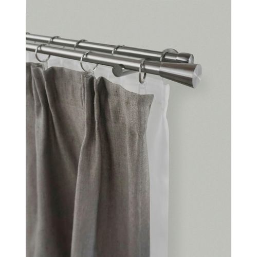 9002777378376 - Gardinenstange GARESA ROSA Gardinenstangen Gr L 450 cm Ø 16 mm 1 St 2 läufig silberfarben (edelstahlfarben) Gardinenstangen nach Maß Vorhanggarnitur verlängerbar Wandmontage Endknopf Stumpf mit Ringe 9002777378376 - Gardinenstange GARESA ROSA Gardinenstangen Gr L 450 cm Ø 16 mm 1 St 2 läufig silberfarben (edelstahlfarben) Gardinenstangen nach Maß Vorhanggarnitur verlängerbar Wandmontage Endknopf Stumpf mit Ringe