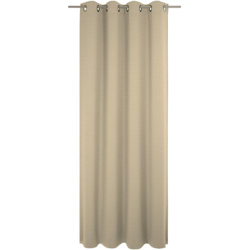 4004567466602 - Vorhang WIRTH Uni Collection light Gardinen Gr 325 cm Ösen 142 cm beige Ösen nach Maß