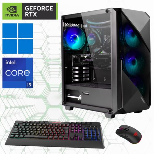 4045643272182 - HYRICAN Gaming-PC Striker 7218 Computer DDR5-RAM PCIe SSD Gen4 Windows 11 Gr Microsoft Windows 11 Home (64 Bit) 32 GB RAM 2000 GB SSD schwarz Gaming PCs