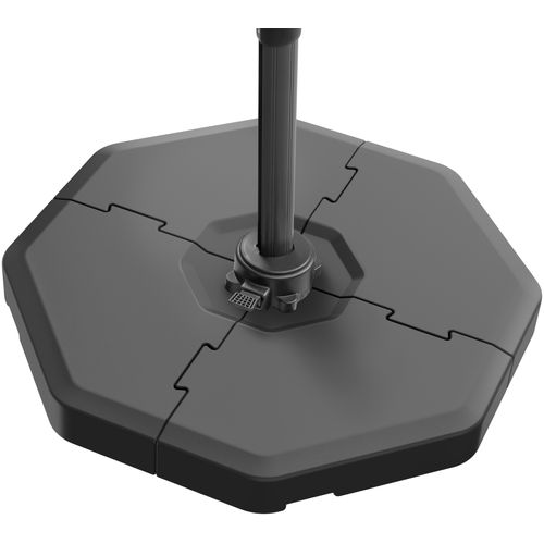 4000570312158 - Plattenständer SCHNEIDER SCHIRME grau (anthrazit) B111cm H12cm T111cm Ø118cm HDPE (High Density Polyethylen) Schirmhalterungen inkl Adapter 4000570312158 - Plattenständer SCHNEIDER SCHIRME grau (anthrazit) B111cm H12cm T111cm Ø118cm HDPE (High Density Polyethylen) Schirmhalterungen inkl Adapter