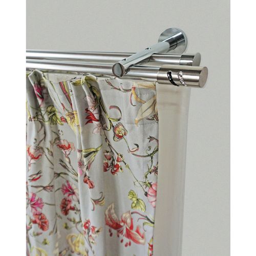 9002777317047 - Gardinenstange GARESA BOSTON Gardinenstangen Gr L 430 cm Ø 20 mm 2 läufig silberfarben Kinder Gardinenstangen für VorhanggarniturInnenlaufgarnitur verlängerbar Knopf mGlitzersteine 9002777317047 - Gardinenstange GARESA BOSTON Gardinenstangen Gr L 430 cm Ø 20 mm 2 läufig silberfarben Kinder Gardinenstangen für VorhanggarniturInnenlaufgarnitur verlängerbar Knopf mGlitzersteine